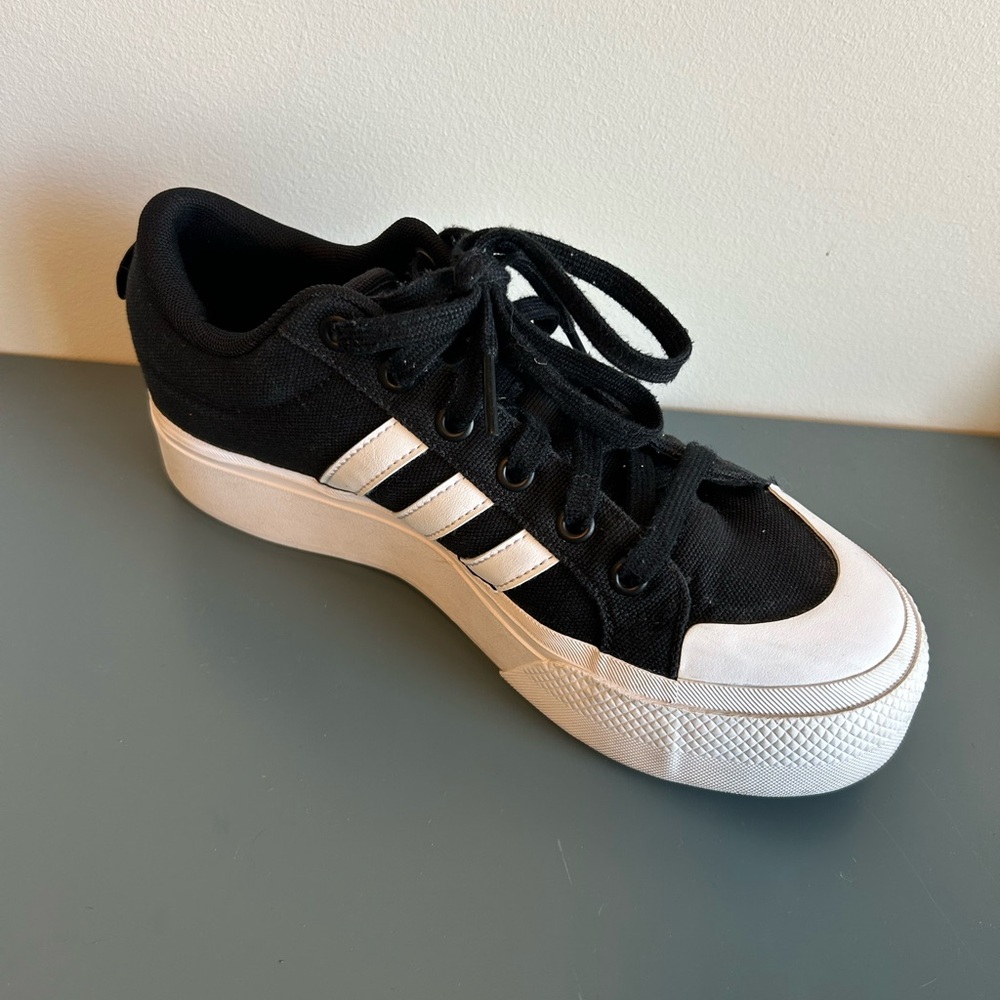 Adidas Bravada 2.0 Platform- Black- 7 - Picture 3 of 6
